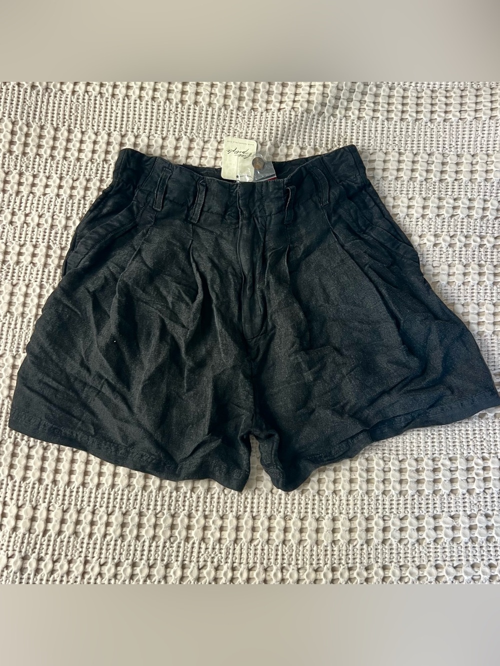 NWT Free People Calla Trouser in Black Size 0